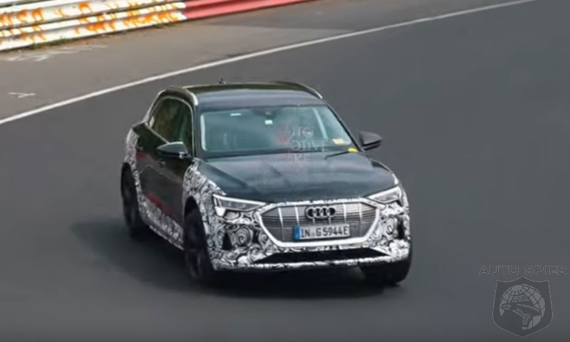 WATCH: Audi e-tron S Prototype Caught Tearing Up Nürburgring Track For The First Time